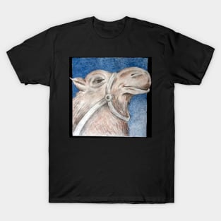 Camel Color Pencil illustration T-Shirt